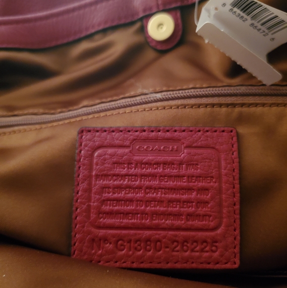 COACH Madison Leather N/S Tote, NWT - Picture 5 of 5